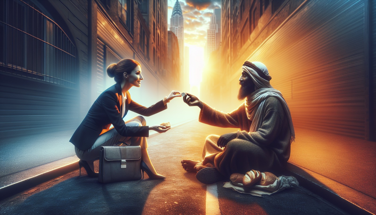 A Diferença Entre Ajuda e Verdadeira Caridade: O Salto do Coração